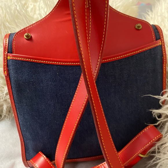 Dooney & Bourke Denim Backpack - Picture 11 of 14